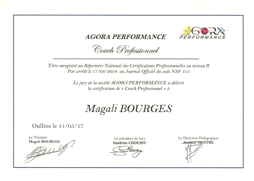photo diplome Magali Bourges