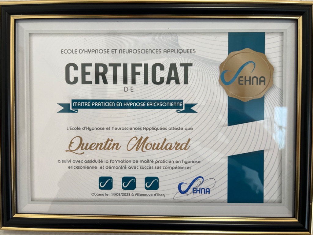 photo diplome Quentin Moulard