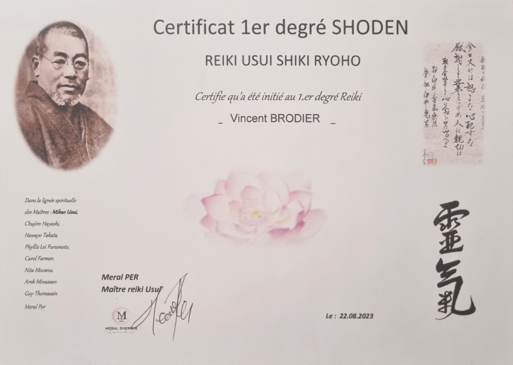 photo diplome VINCENT BRODIER