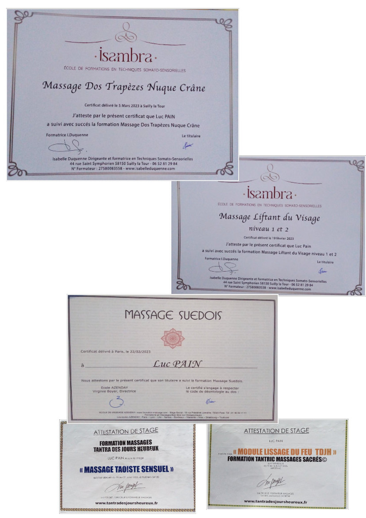 photo diplome Luc Pain