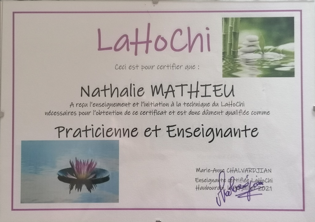 photo diplome LUMINATH’M