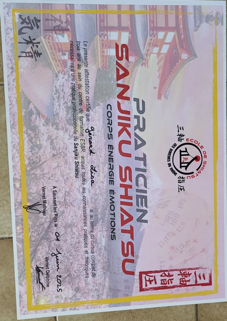 photo diplome Lisa Gerard