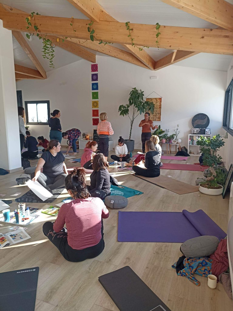 photo seance Art’monie de l’Etre - Valérie LAVRIL