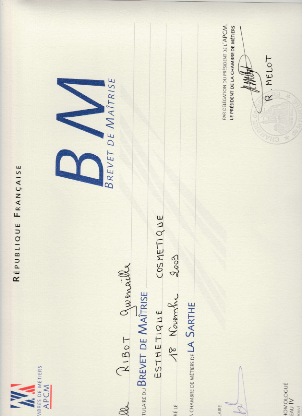 photo diplome Gwenaelle RIBOT