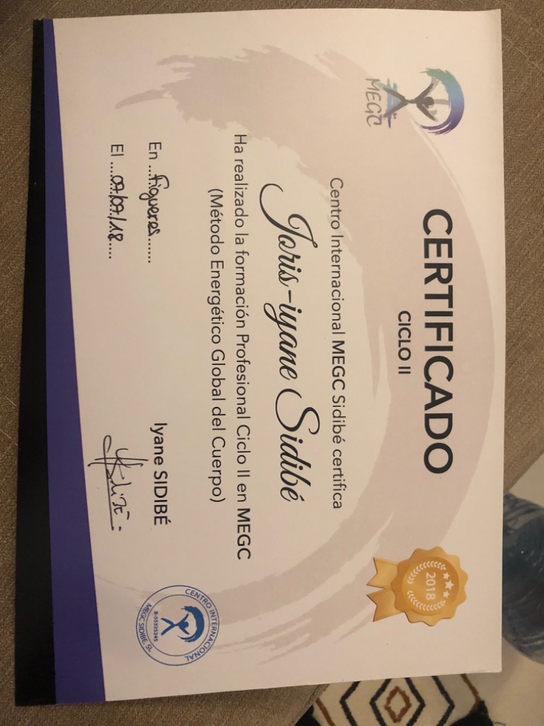 photo diplome Joris-iyane SIDIBÉ