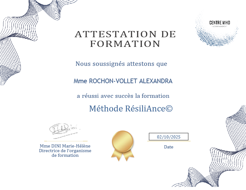 photo diplome Alexandra Rochon