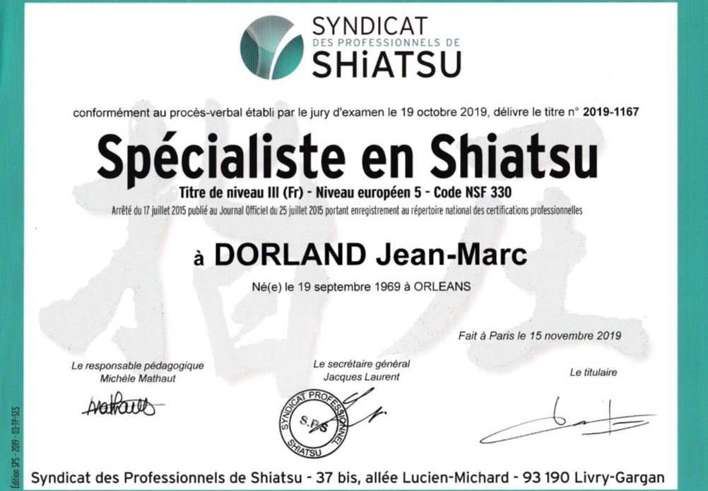 photo diplome Jean-marc DORLAND