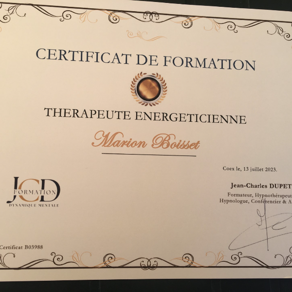 Marion Magnétisme à distance