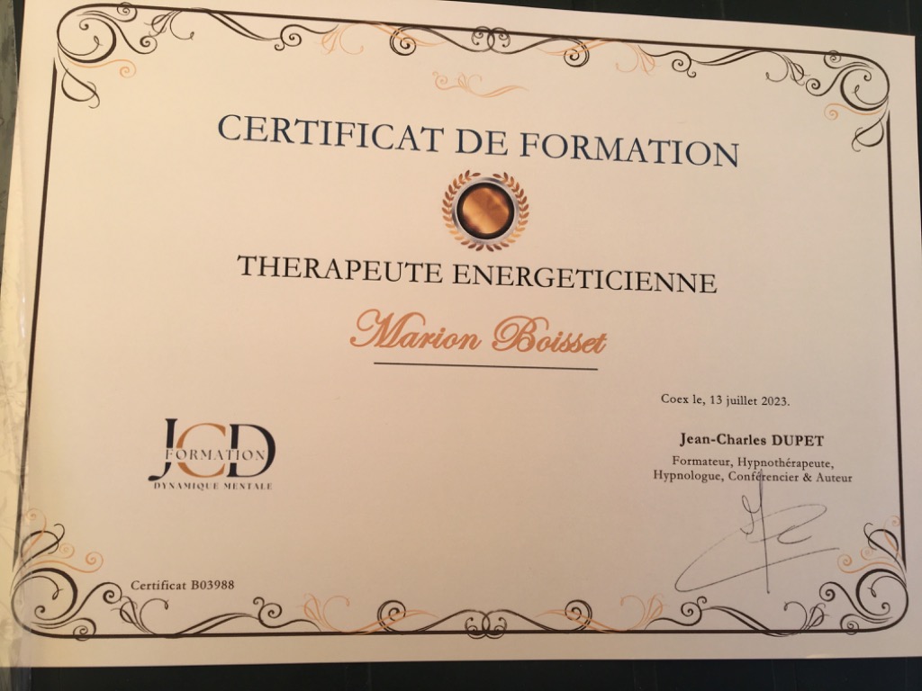 photo cabinet Marion Magnétisme Soins A Distance