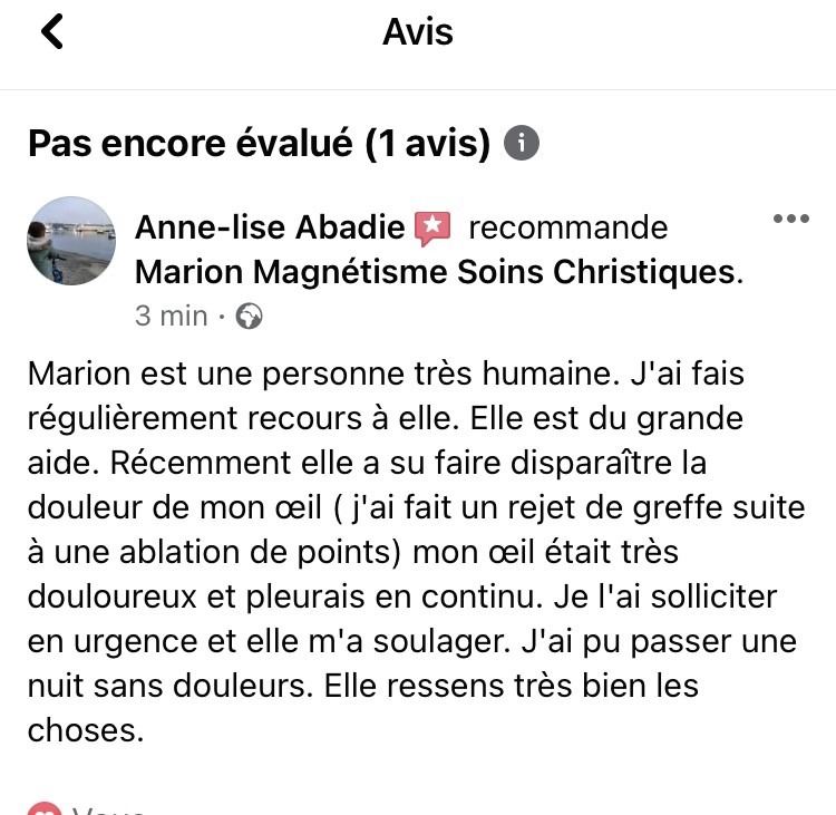 photo cabinet Marion Magnétisme Soins A Distance