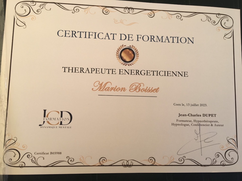 photo cabinet Marion Magnétisme Soins A Distance