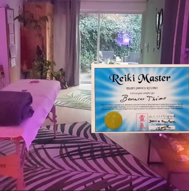 photo diplome Thémo Reïki 