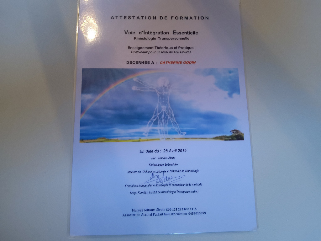 photo diplome GODIN Catherine