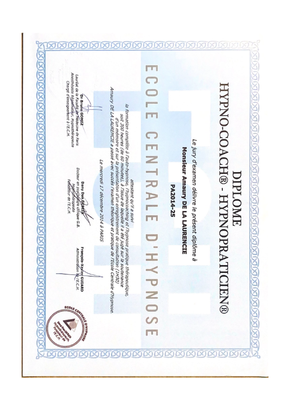 photo diplome DE LA LAURENCIE Amaury