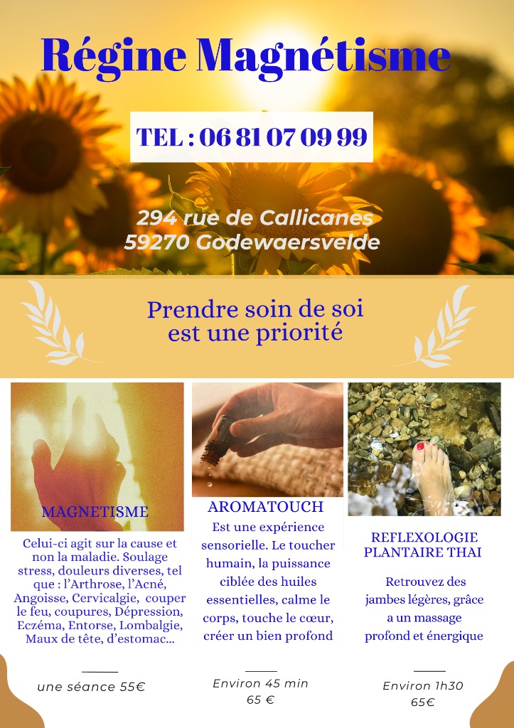 photo seance Magnétisme Régine Soodts Mazereeuw