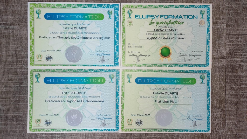 photo diplome Estelle DUARTE