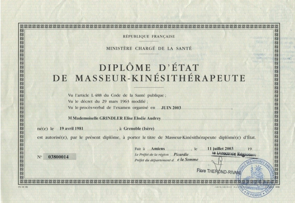 photo diplome Elise Sougey