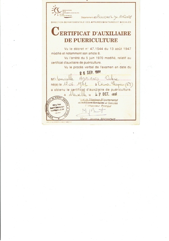 photo diplome Le Cocooning Émotionnel 