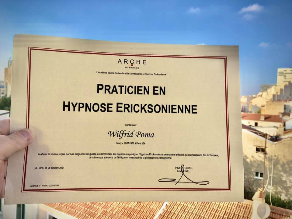 photo diplome Wil Poma