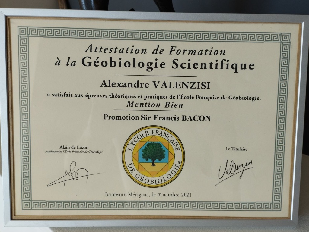 photo diplome Alexandre Valenzisi