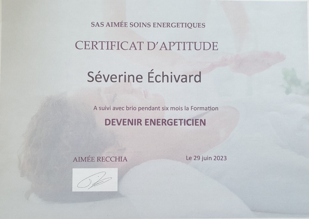 photo diplome Sev’énergétique