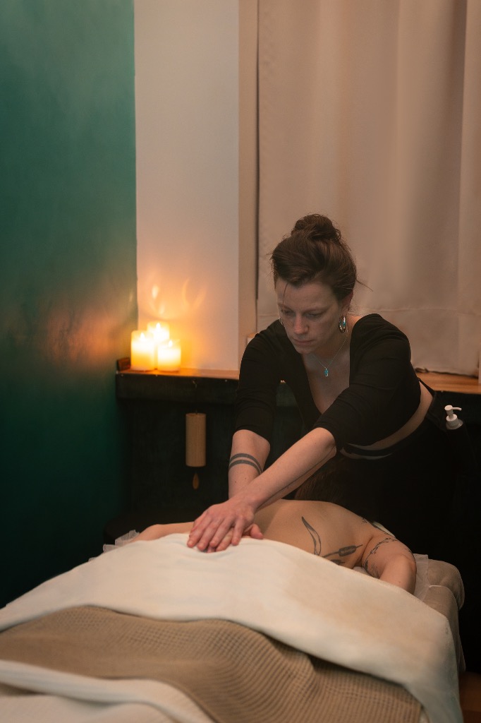 photo seance Mahaut Massage