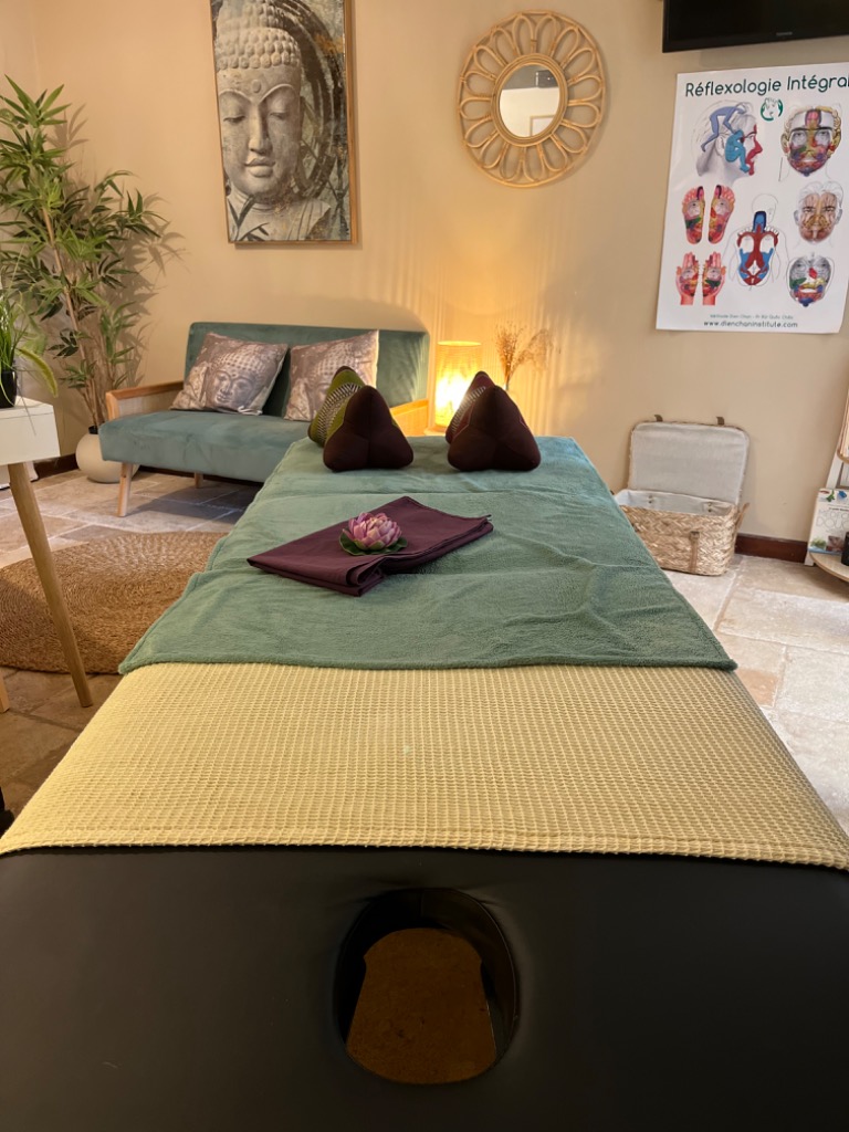 photo cabinet Sabine Réflexologie 
