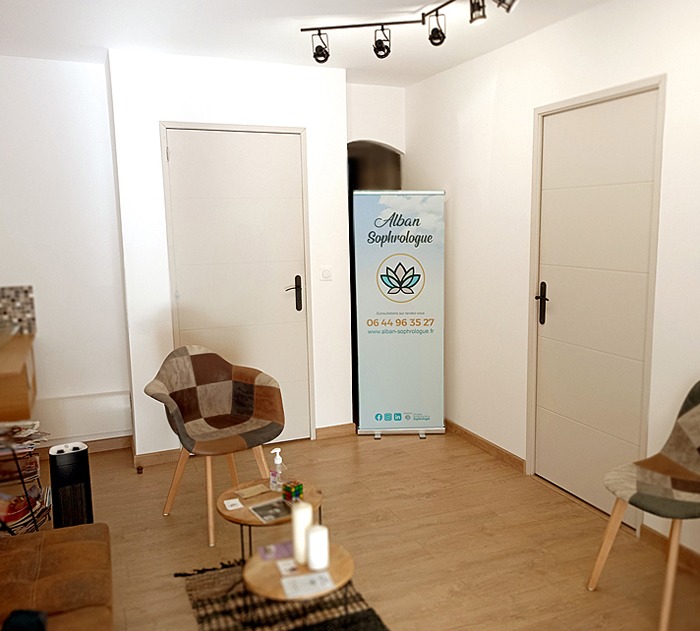 photo cabinet Alban Sophrologue