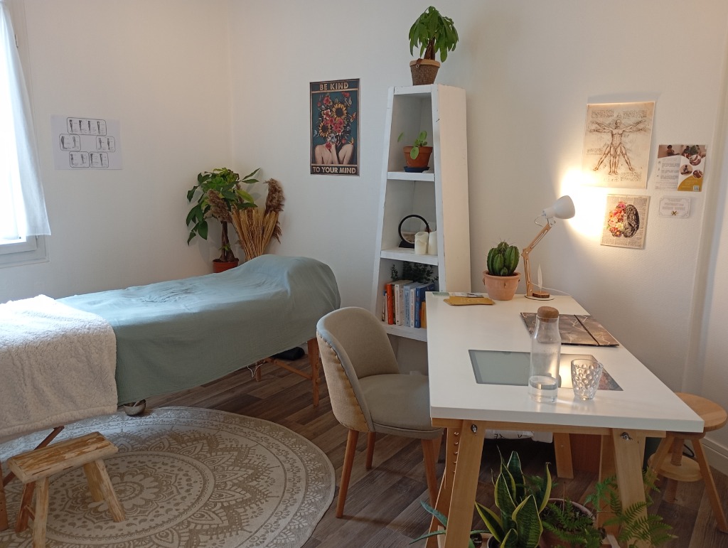 photo cabinet Sonia premillieu KINESIOLOGUE certifiée