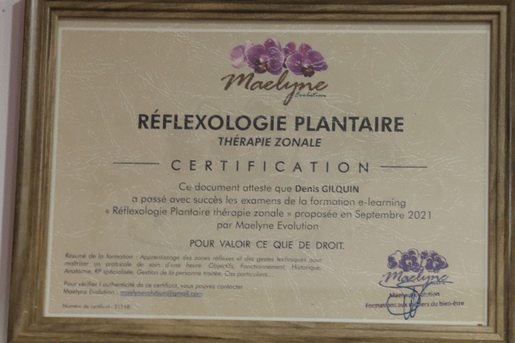 photo diplome Gilquin denis "le paradis des pierres"