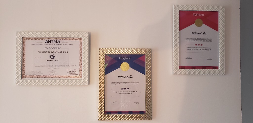 photo diplome Hélène COLLE
