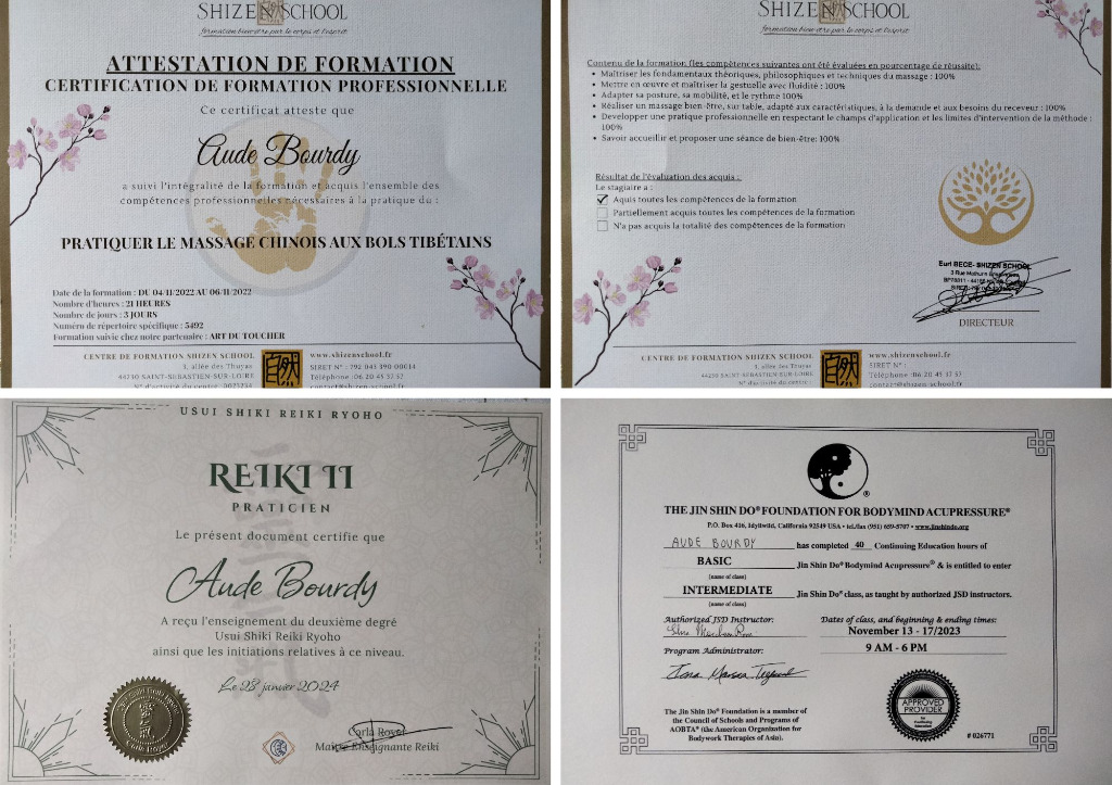 photo diplome Aude Bourdy - Pérambule