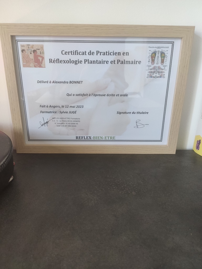 photo diplome Les Doigts de Pieds en Folie