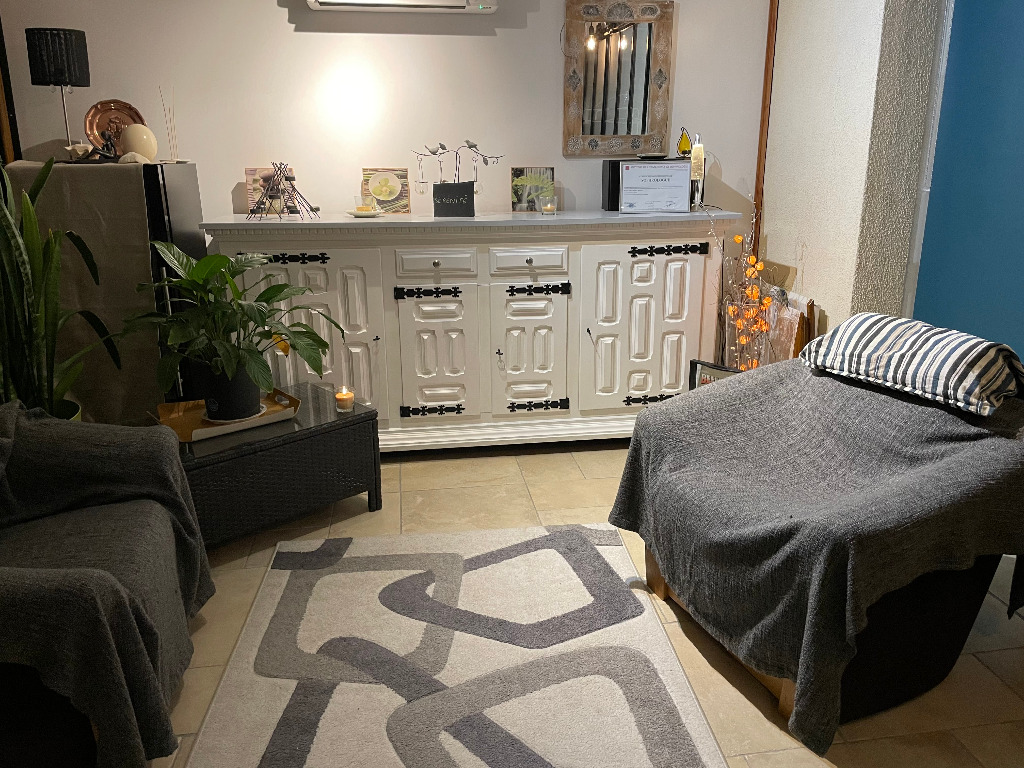 photo cabinet Bulle d’air avec Magali