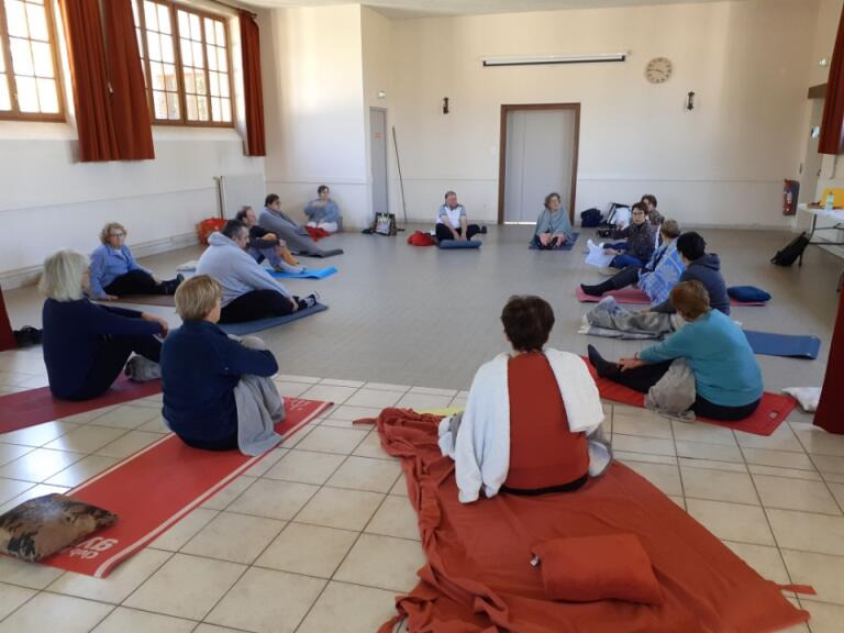 photo seance Bulle d’air avec Magali