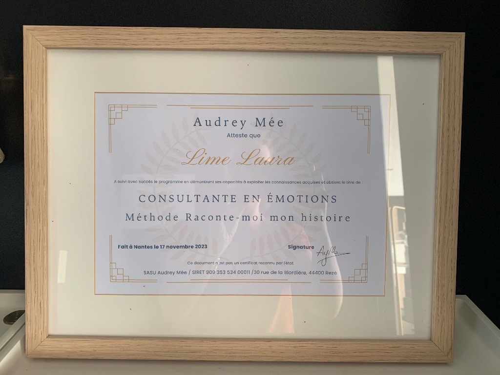 photo diplome Laura LIME
