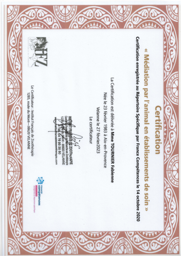 photo diplome Centre Gaïadou