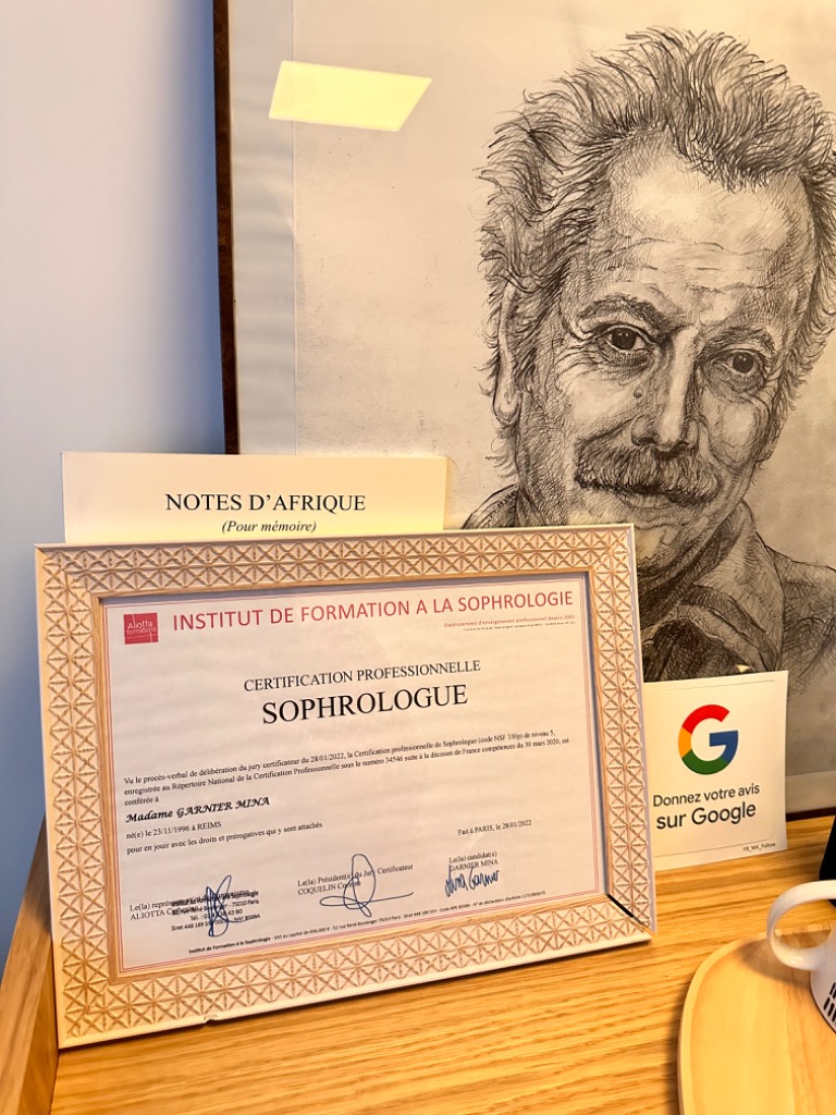 photo diplome Mina Garnier