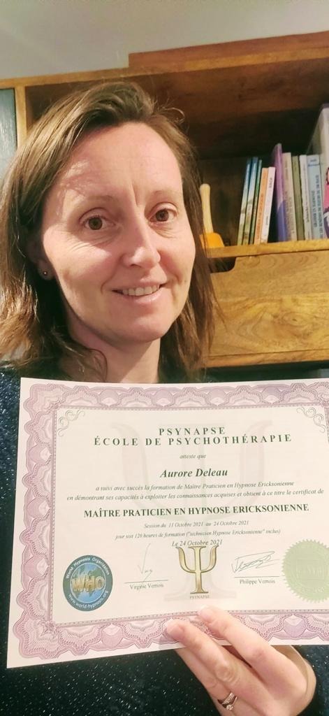 photo diplome Aurore Malbert