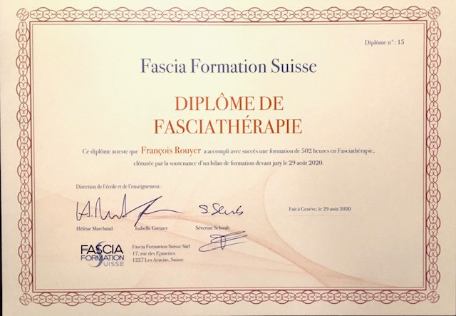 photo diplome François ROUYER 