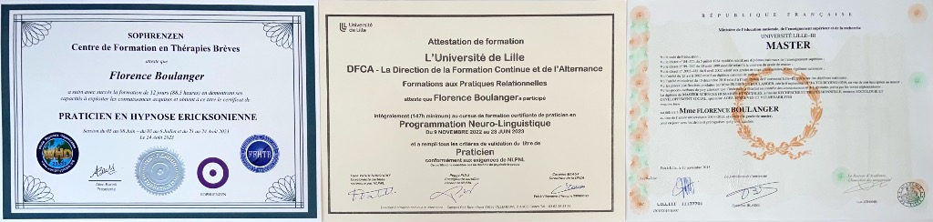 photo diplome Florence Boulanger