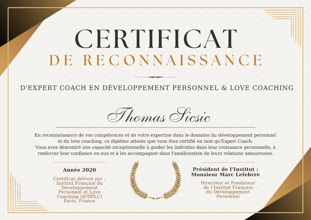 photo diplome Thomas Sicsic 