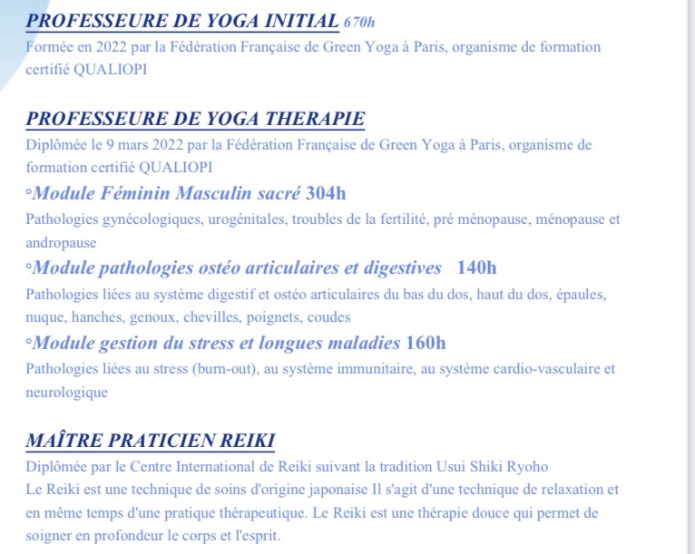 photo activite Fabienne de LuniVert LONIX 