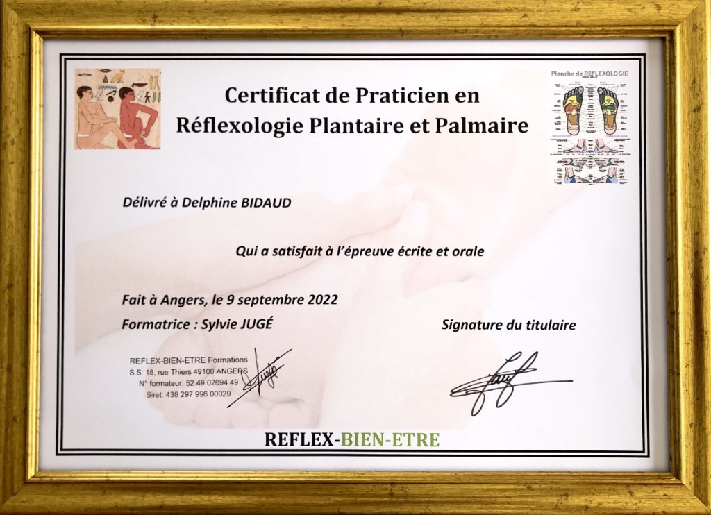 photo diplome Delphine BIDAUD