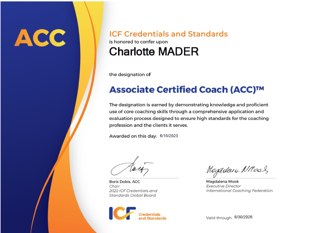 photo diplome Charlotte Mader