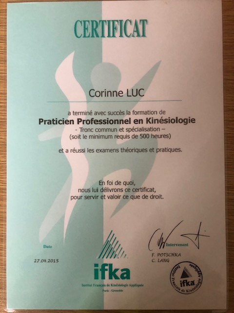 photo diplome LUC Corinne