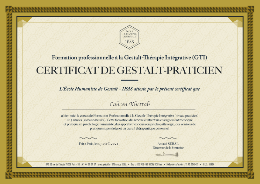 photo diplome Lahcen Khettab 