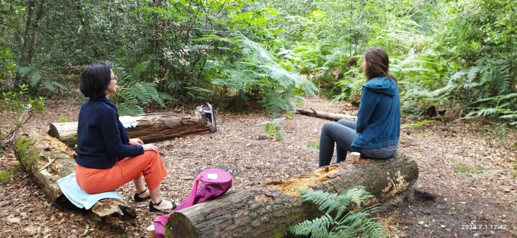 photo seance Laetitia ANSANAY - Ailes Sophrologie