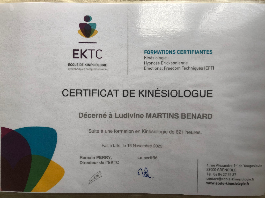 photo diplome Ludivine Martins