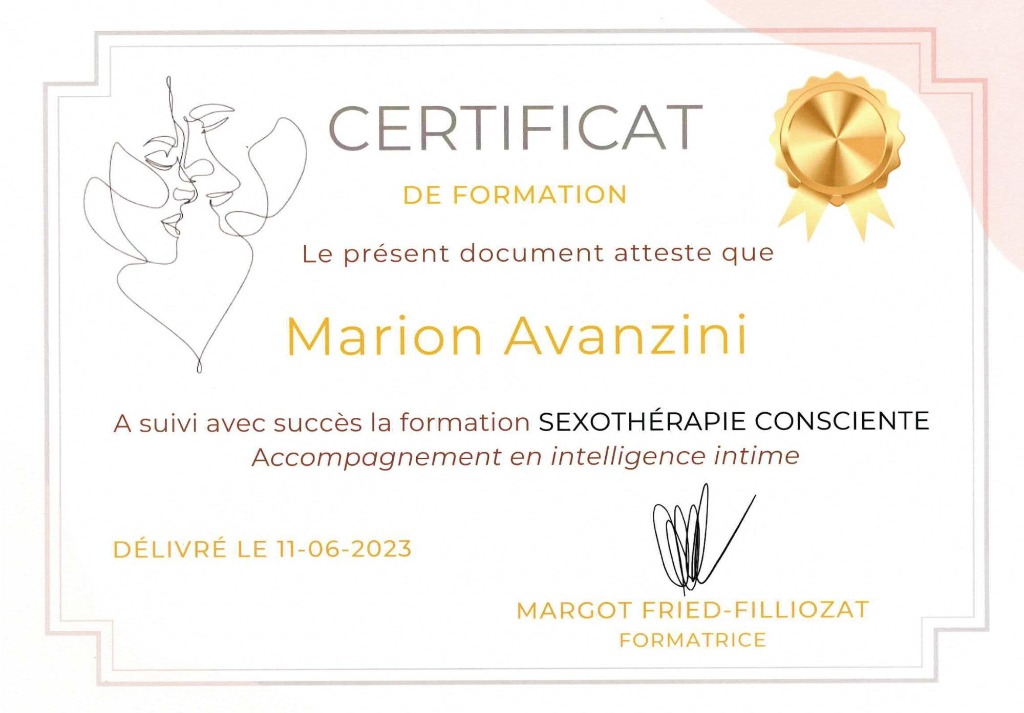 photo activite Marion Avanzini